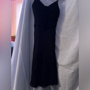 Vintage Cachě black dress with bead embroidery size 2